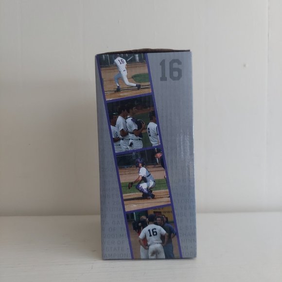 Minnesota Twins Joe Mauer Raiders 2001 MLB Draft Cretin-Derham Hall Bobblehead - Picture 3 of 6